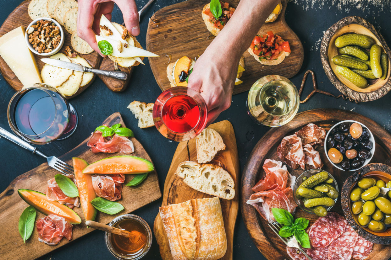 Tapasplank uit de keuken van SpaVeluwe